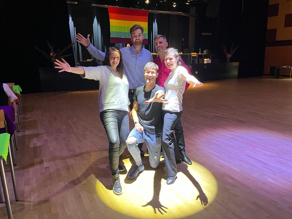 Gruppenfoto beim Vienna Dance Contest 2022